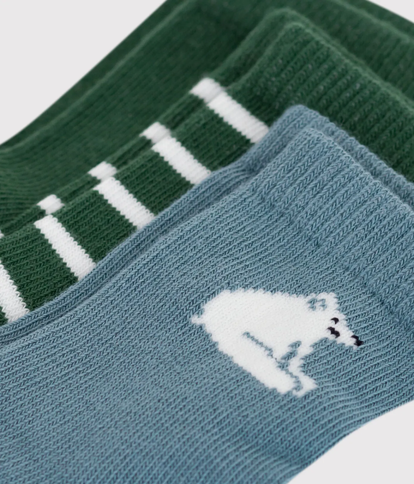 Petit Bateau Socken, Schühchen*3 Paar Babysocken aus Baumwolle variante 1