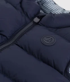 Petit Bateau Jacken, Anoraks*Baby Steppweste blau SMOKING