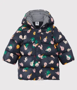 Petit Bateau Jacken, Anoraks*Baby-Anorak aus Polyamid. blau SMOKING/weiss MULTICO
