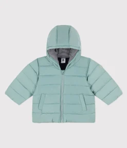 Petit Bateau Jacken, Anoraks*Baby-Anorak mit Fleece-Futter grün PAUL