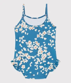 Petit Bateau Bademode, Uv-Kleidung*Baby-Badeanzug blau BEACH/ MULTICO