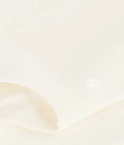 Petit Bateau T-Shirts, Oberteile*Baby-Body mit Rollkragen aus einfarbiger Baumwolle naturfarben MILK