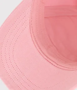 Petit Bateau Accessoires, Sonnenhüte, Caps*Baby-Cap aus Baumwolle für Mädchen rosa CHARME
