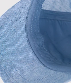 Petit Bateau Accessoires, Sonnenhüte, Caps*Baby-Cap aus hellem Denim blau DENIM CLAIR