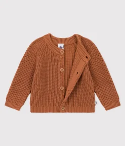 Petit Bateau Pullover, Cardigans*Baby-Cardigan aus Baumwollstrick ALEZAN