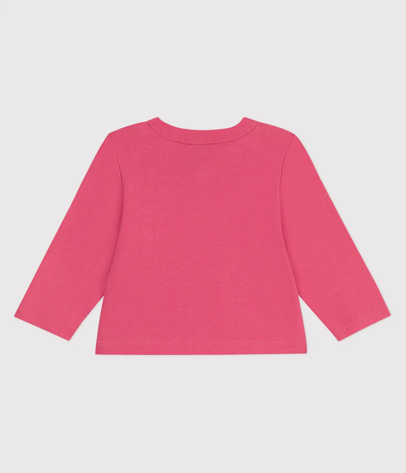 Petit Bateau Pullover, Cardigans*Baby-Cardigan aus einfarbiger Baumwolle rosa PEONIA