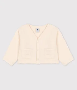 Petit Bateau Pullover, Cardigans*Baby-Cardigan aus Musselinstoff naturfarben AVALANCHE