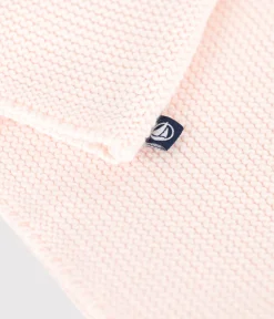 Petit Bateau Pullover, Cardigans|Newborn*Baby-Cardigan kraus rechts gestrickt aus Baumwolle rosa FLEUR