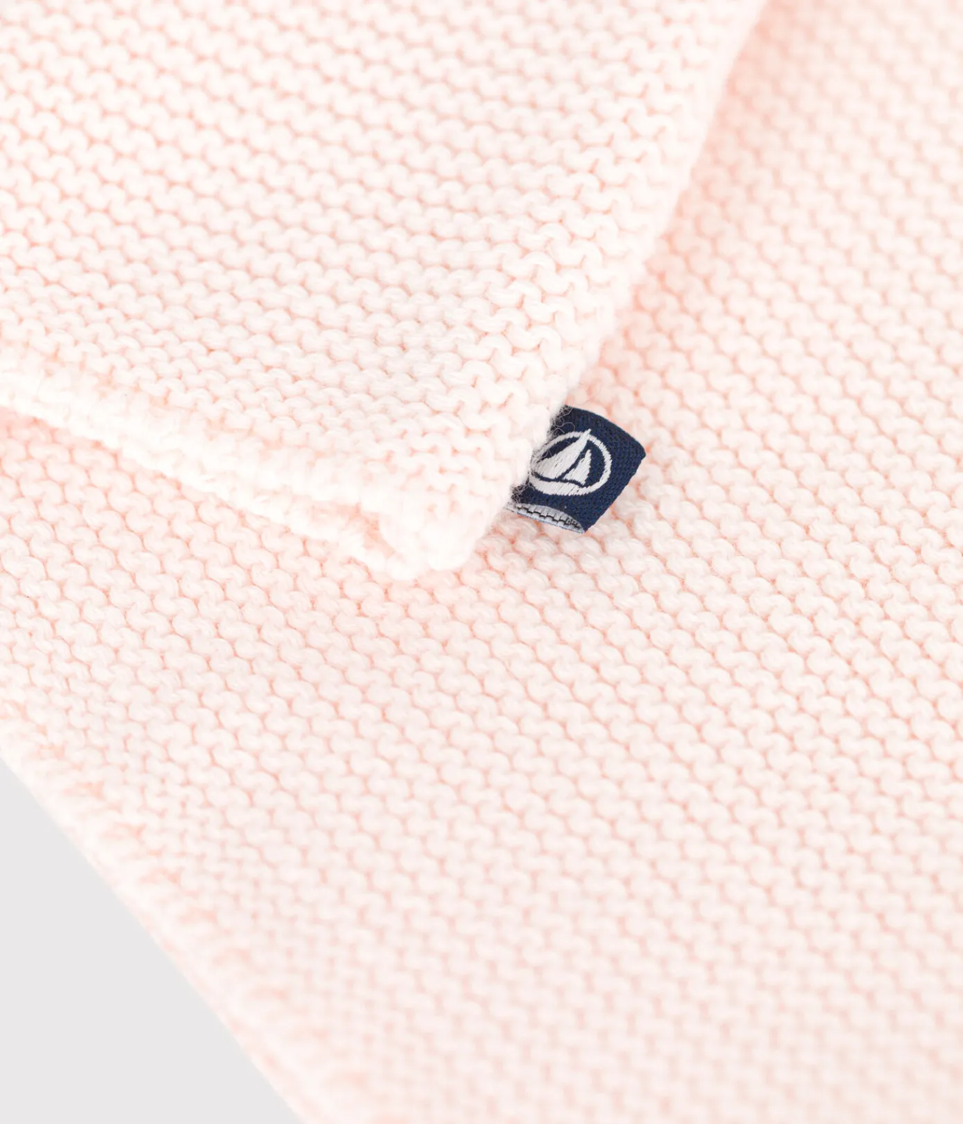 Petit Bateau Pullover, Cardigans|Newborn*Baby-Cardigan kraus rechts gestrickt aus Baumwolle rosa FLEUR