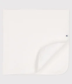 Petit Bateau Schlafsäcke, Decken|Newborn*Babydecke aus Doppeljersey weiss MARSHMALLOW