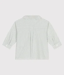 Petit Bateau T-Shirts, Oberteile*Baby-Hemd aus Baumwolle mit Streifen PAUL/ ECUME