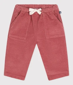 Petit Bateau Shorts, Hosen, Leggings*Baby-Hose aus Cord rosa ROSEWOOD