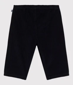 Petit Bateau Shorts, Hosen, Leggings*Baby-Hose aus Cord blau SMOKING