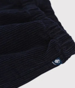 Petit Bateau Shorts, Hosen, Leggings*Baby-Hose aus Cord blau SMOKING