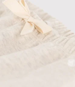 Petit Bateau Shorts, Hosen, Leggings*Babyhose aus dickem Jersey beige MONTELIMAR CHINE