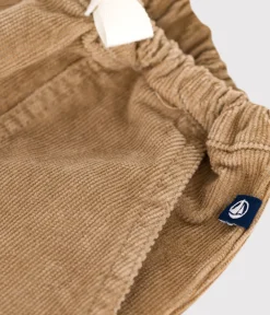 Petit Bateau Shorts, Hosen, Leggings*Baby-Hose aus einfarbigem Fein-Cord beige ROCHE CLAIR