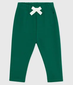 Petit Bateau Shorts, Hosen, Leggings*Baby-Hose aus einfarbiger Baumwolle grün EVERGREEN