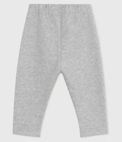 Petit Bateau Shorts, Hosen, Leggings*Baby-Hose aus einfarbiger Baumwolle grau FUMEE CHINE