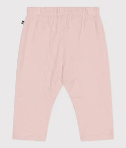 Petit Bateau Shorts, Hosen, Leggings*Baby-Hose aus gestepptem Doppeljersey rosa SALINE