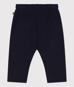 Petit Bateau Shorts, Hosen, Leggings*Baby-Hose aus gestepptem Doppeljersey blau SMOKING
