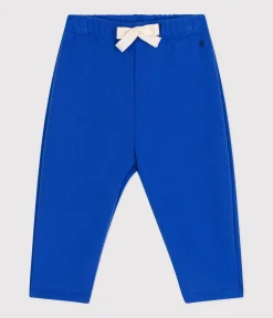 Petit Bateau Shorts, Hosen, Leggings*Baby-Hose aus Molton blau CALVIN