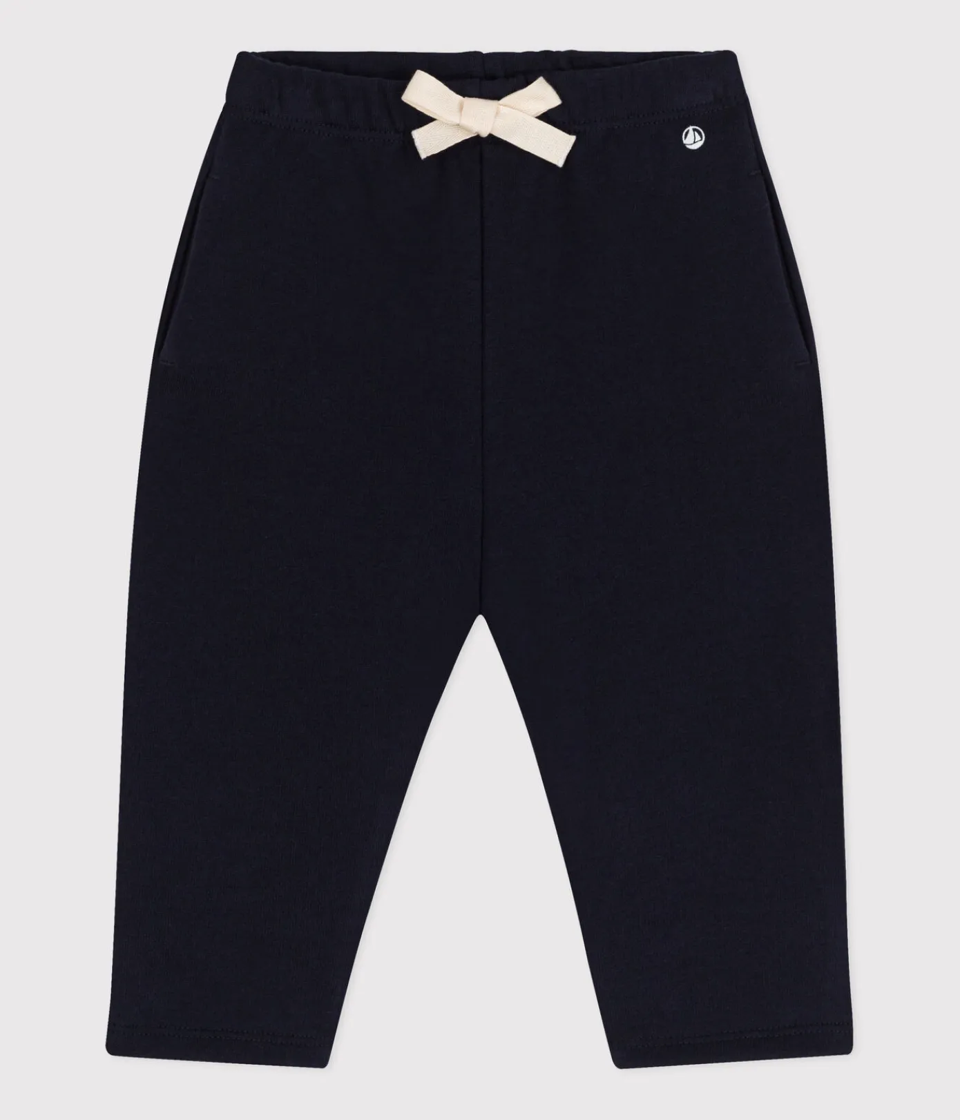 Petit Bateau Shorts, Hosen, Leggings*Baby-Hose aus Molton blau SMOKING