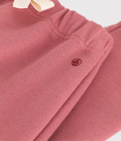 Petit Bateau Shorts, Hosen, Leggings*Baby-Hose aus Molton rosa ROSEWOOD