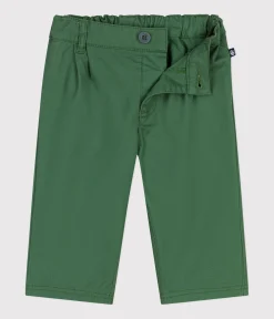 Petit Bateau Shorts, Hosen, Leggings*Baby-Hose aus Serge grün PALMERAIE