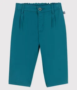 Petit Bateau Shorts, Hosen, Leggings*Baby-Hose aus weicher einfarbiger Baumwolle. grün DRAGONFLY
