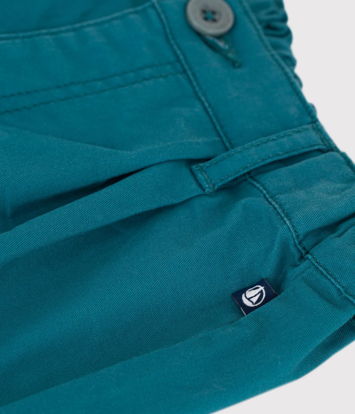 Petit Bateau Shorts, Hosen, Leggings*Baby-Hose aus weicher einfarbiger Baumwolle. grün DRAGONFLY