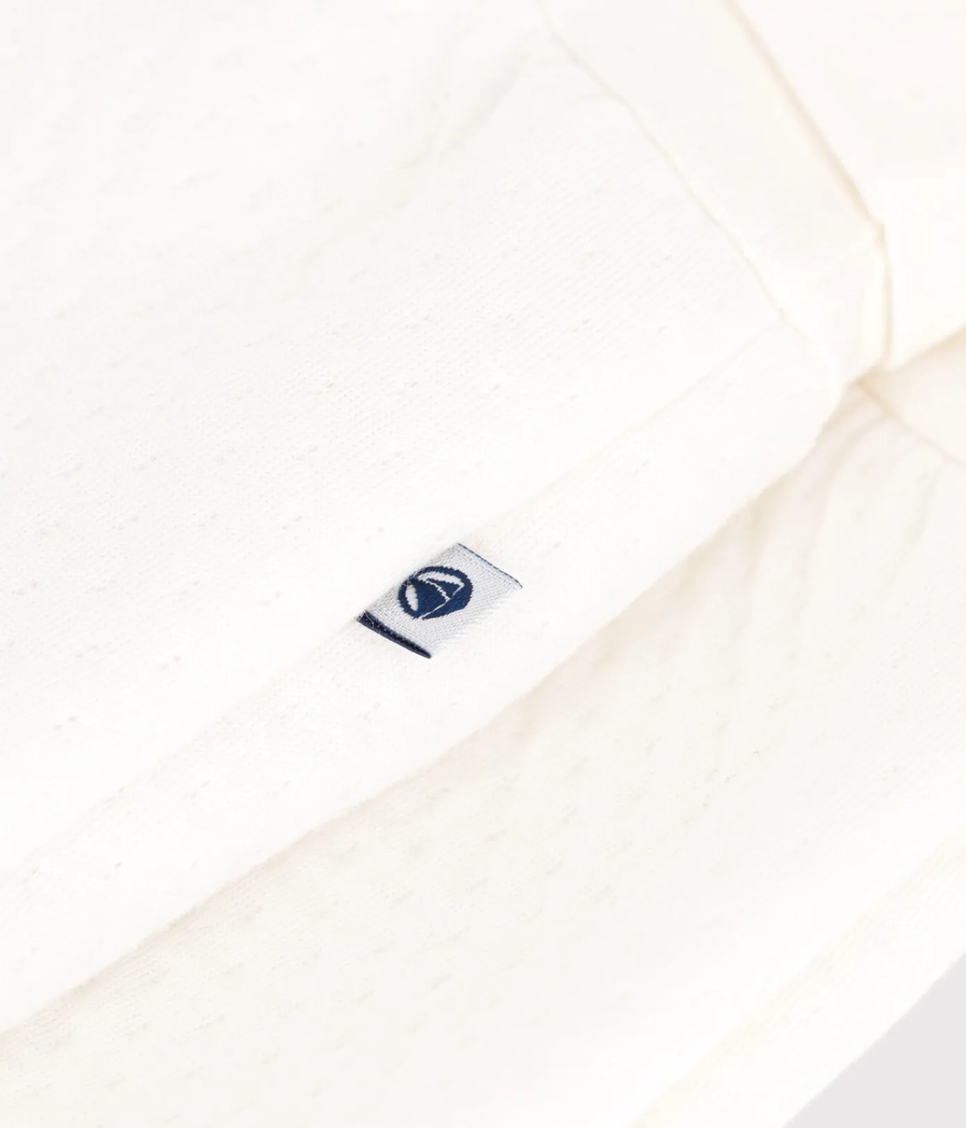 Petit Bateau Shorts, Hosen, Leggings|Newborn*Baby-Hose mit Füßchen aus gestepptem Doppeljersey weiss MARSHMALLOW