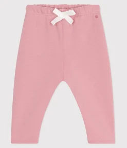 Petit Bateau Shorts, Hosen, Leggings*Baby-Jogginghose aus einfarbiger Baumwolle rosa CHARME