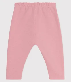 Petit Bateau Shorts, Hosen, Leggings*Baby-Jogginghose aus einfarbiger Baumwolle rosa CHARME