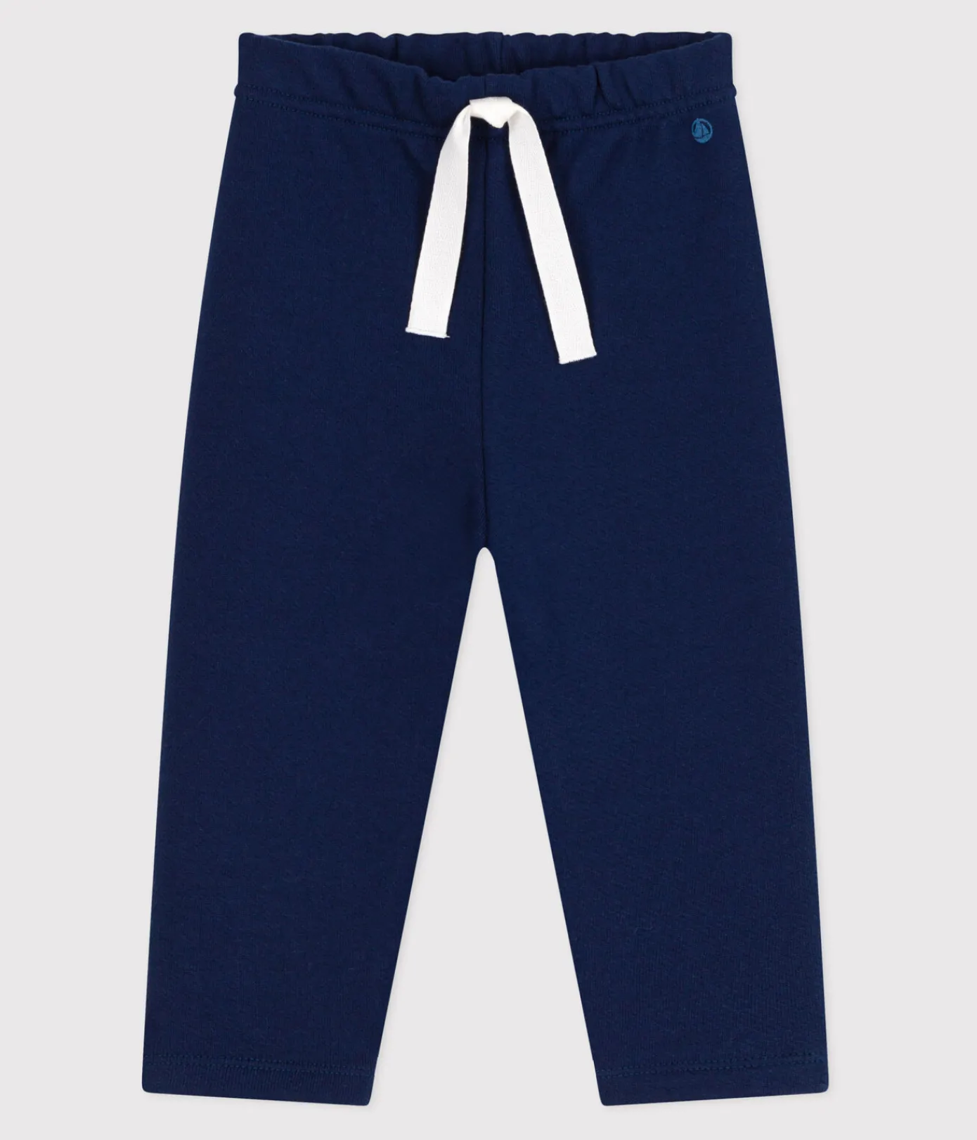 Petit Bateau Shorts, Hosen, Leggings*Baby-Jogginghose aus einfarbiger Baumwolle blau MEDIEVAL
