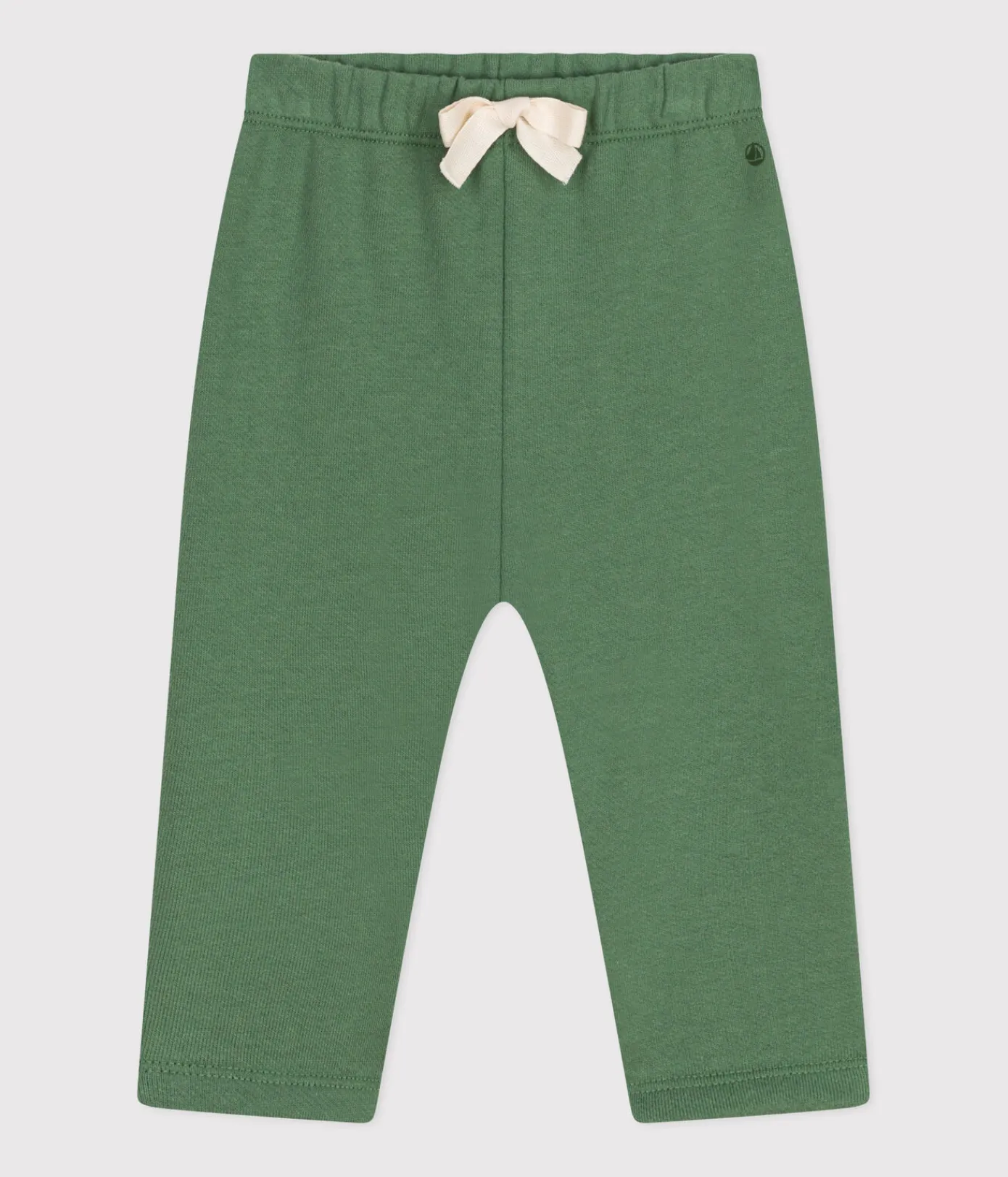Petit Bateau Shorts, Hosen, Leggings*Baby-Jogginghose aus einfarbiger Baumwolle grün PALMERAIE
