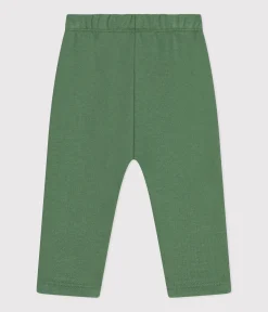 Petit Bateau Shorts, Hosen, Leggings*Baby-Jogginghose aus einfarbiger Baumwolle grün PALMERAIE