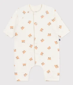 Petit Bateau Sets, Overalls & Latzhosen|Newborn*Baby-Kurzoverall aus Baumwolle mit roten Pandas MILK/ MULTICO