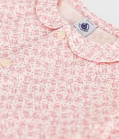 Petit Bateau Sets, Overalls & Latzhosen*Baby-Kurzoverall aus Musselin AVALANCHE/ PANTY