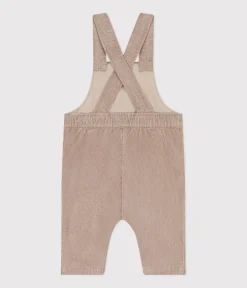 Petit Bateau Sets, Overalls & Latzhosen*Baby-Latzhose aus Cord HUITRE