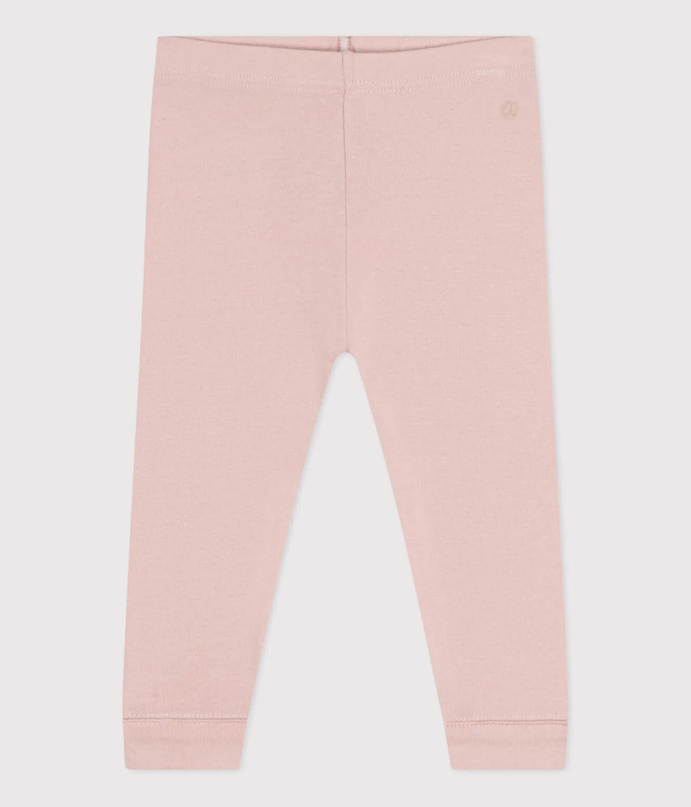 Petit Bateau Shorts, Hosen, Leggings*Baby-Leggings aus einfarbiger Baumwolle rosa SALINE