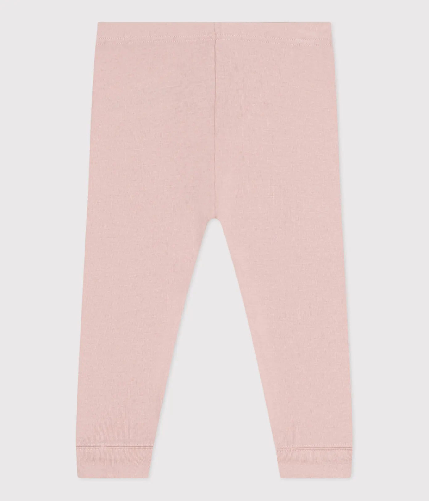 Petit Bateau Shorts, Hosen, Leggings*Baby-Leggings aus einfarbiger Baumwolle rosa SALINE