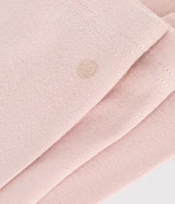 Petit Bateau Shorts, Hosen, Leggings*Baby-Leggings aus einfarbiger Baumwolle rosa SALINE