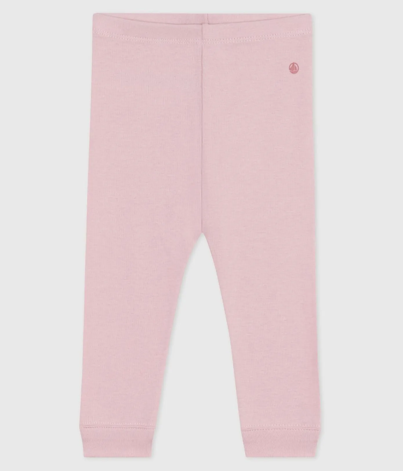 Petit Bateau Shorts, Hosen, Leggings*Baby-Leggings aus einfarbiger Baumwolle rosa JOLI