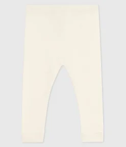 Petit Bateau Shorts, Hosen, Leggings*Baby-Leggings aus einfarbiger Baumwolle naturfarben MILK