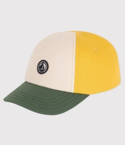 Petit Bateau Accessoires, Sonnenhüte, Caps*Baby-Schirmmütze aus Baumwolle NECTAR/ MULTICO