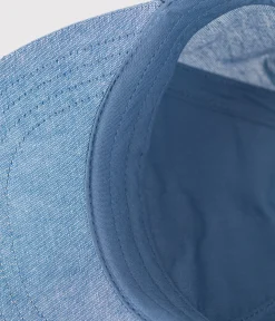 Petit Bateau Accessoires, Sonnenhüte, Caps*Baby-Schirmmütze aus himmelblauem Denim blau DENIM CLAIR