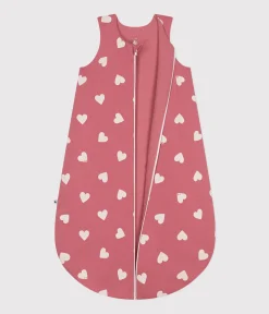 Petit Bateau Schlafsäcke, Decken|Newborn*Baby-Schlafsack aus Baumwolle TOG-Wert-Wert 2,5 rosa ROSEWOOD/ AVALANCHE
