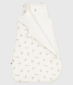 Petit Bateau Schlafsäcke, Decken|Newborn*Babyschlafsack aus Baumwolle mit Bärmotiv TOG-Wert 2 MARSHMALLOW/ BRUN