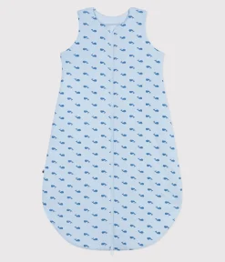 Petit Bateau Schlafsäcke, Decken|Newborn*Babyschlafsack aus Baumwolle mit Walmotiv TOG-Wert 2 blau TOUDOU/ ALASKA