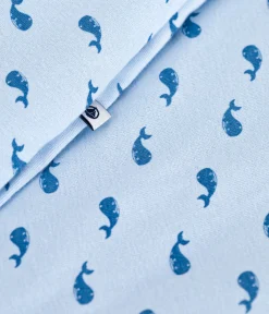 Petit Bateau Schlafsäcke, Decken|Newborn*Babyschlafsack aus Baumwolle mit Walmotiv TOG-Wert 2 blau TOUDOU/ ALASKA